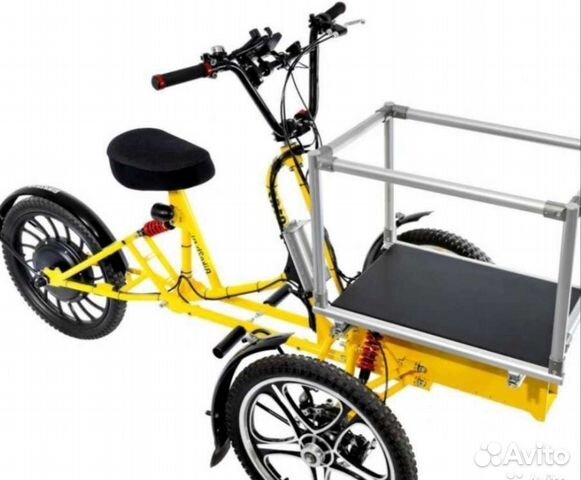Трёхколёсный электровелосипед trike2b