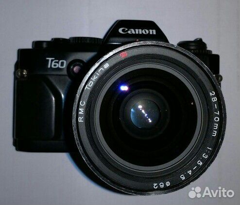 Canon T60, байонет FD