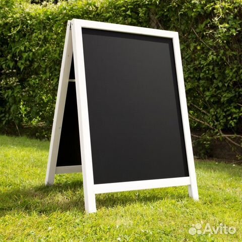 Меловой штендер односторонний 120*60см