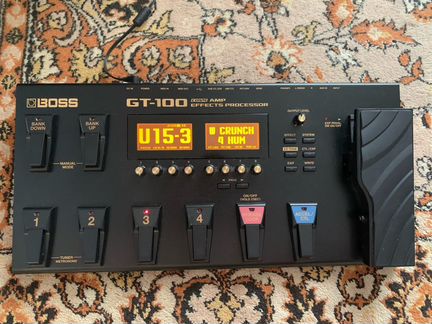 Гитарный процессор boss GT 100