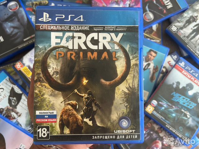 Диск Far Cry Primal PS4