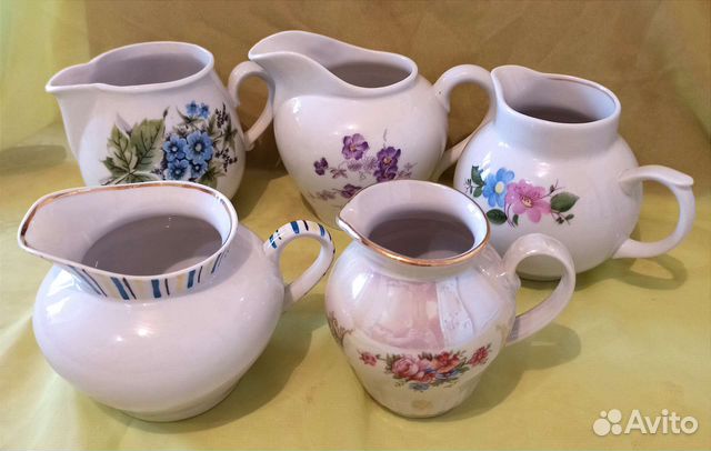 Посуда, Молочники, сливочники (соусники)