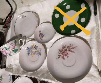 Блюдца и др.посуда СССР