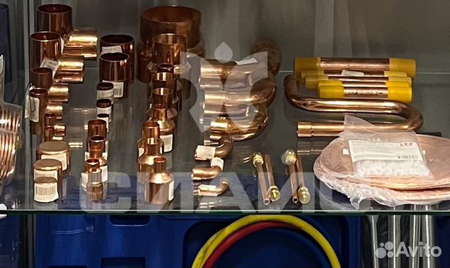 Фитинги для медных труб кондиционеров