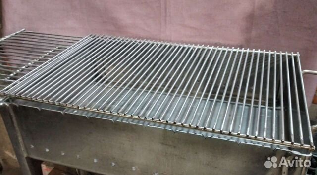 Решетка нержавейка шампура мангал гриль казан