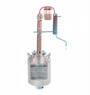 Дистиллятор Крепыш с банкой 20 литров бытовой тм