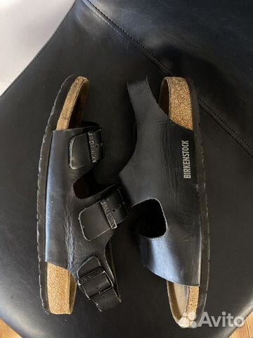 41 Birkenstock Milano Soft Leather Footbed Sandals