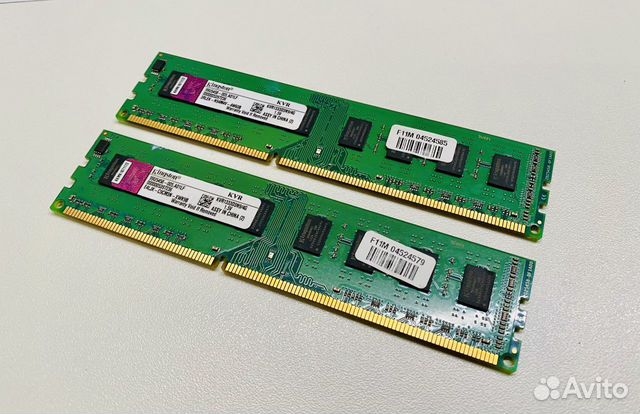 Оперативная память 8Gb (4Gbx2) DDR-III Kingston
