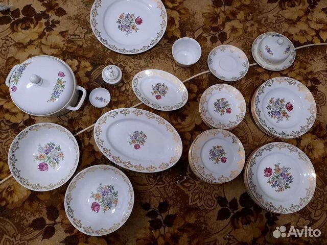 Сервиз столовый Чехословацкий