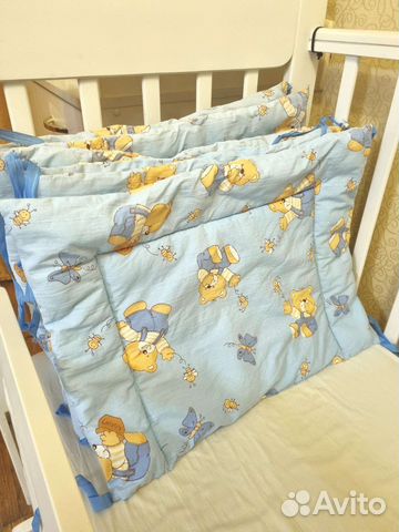 Бортики в детскую кроватку