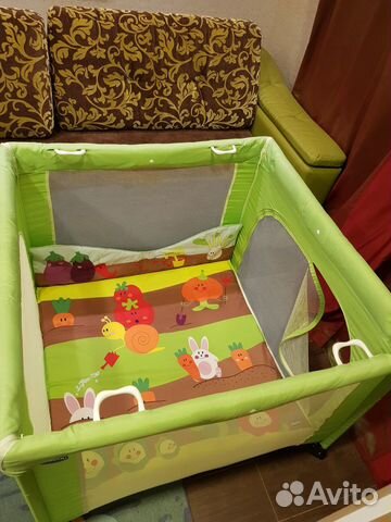 Манеж Chicco зеленый