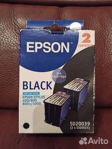 Оригинальные картриджи Epson