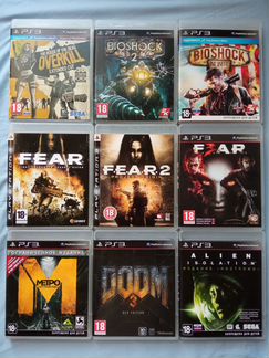 BioShock Doom Fear Метро Overkill Alien Isolation