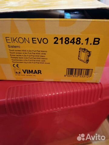 Vimar eikon 21848 сенсорная панель