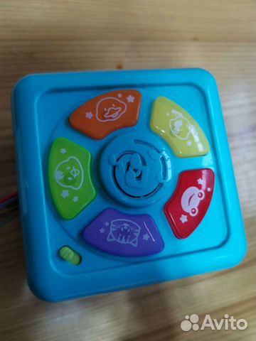 Развивающий куб baby go со светом и музыкой