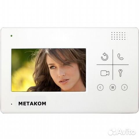 Координатный двухканальный видеодомофон Метаком