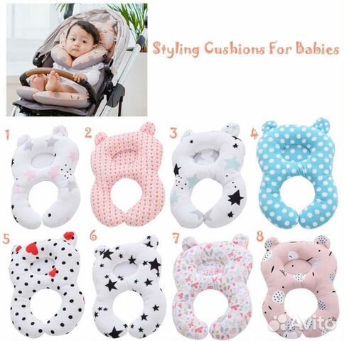 Подушка детская новая для коляски, автокресла