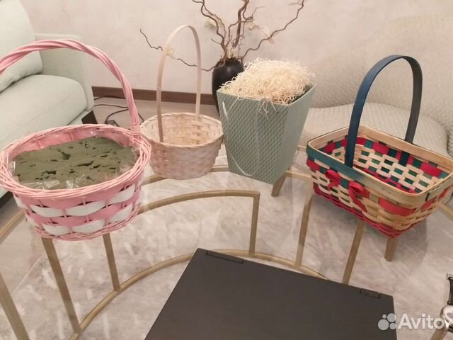 Корзина плетеная
