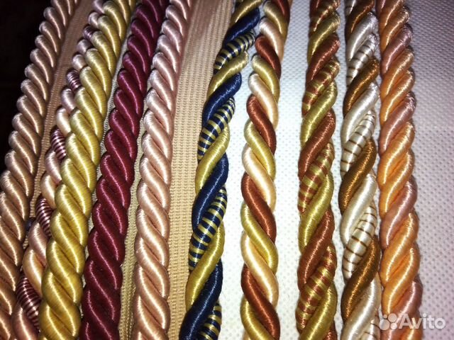 Бахрома, кант, стеклярус