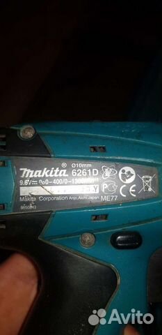 Шуруповерт makita 9 вольт