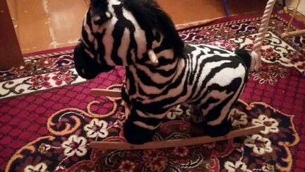 Качалка Зебра