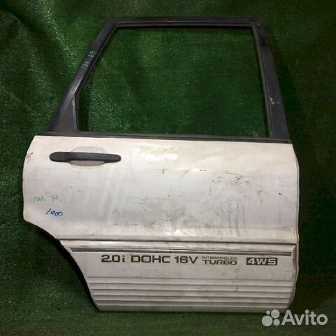 Дверь задняя правая Mitsubishi Galant E33A Белая р