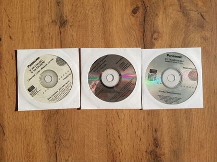 Диски с документацией к уатс Panasonic