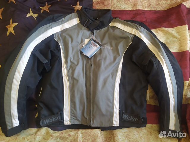 Мотокуртка мужская текстильная Weise. xxxl.Новая