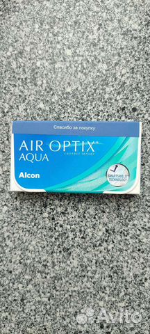 Alcon Контактные линзы Air Optix Aqua, 6 шт., -4.5