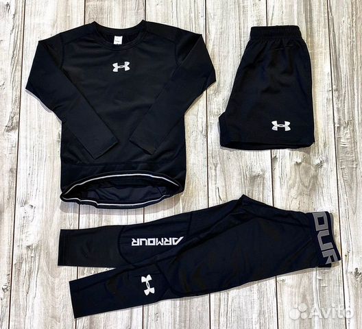 Рашгард детский 3 в 1 Under Armour 34, 36, 38, 40