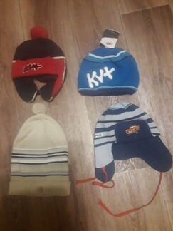 Шапки демисезонные на возраст 7-8 лет