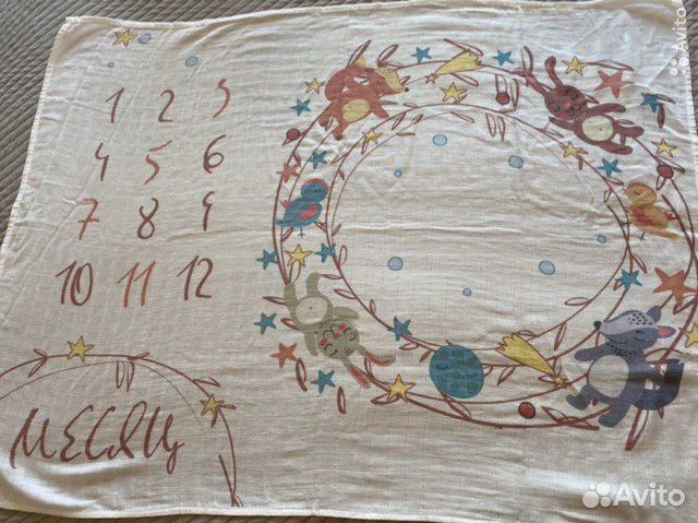 Пеленка муслиновая фотофон