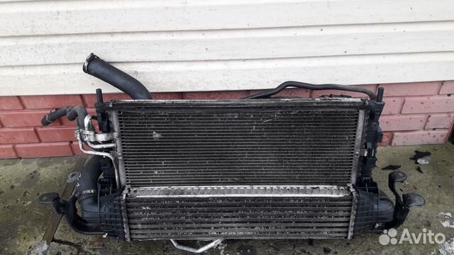 Радиатор, кассета Ford Focus 2, дизель
