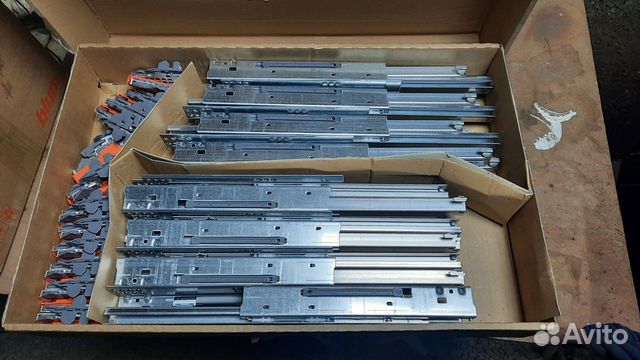 Направляющие для ящиков blum