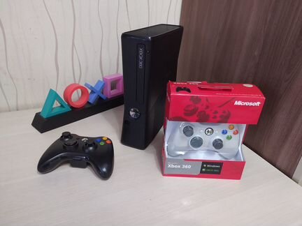 Прошитый Xbox 360 250Gb+2 джоя+1000 игр