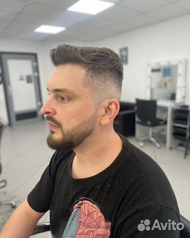 Барбер, мужская стрижка, барбершоп