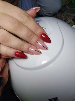 Наращивание, гель лак