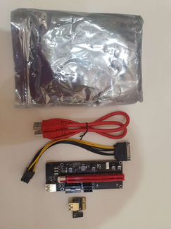 Райзер USB 3,0 PCI-E VER 009S Express 1X 4x 8x 16x