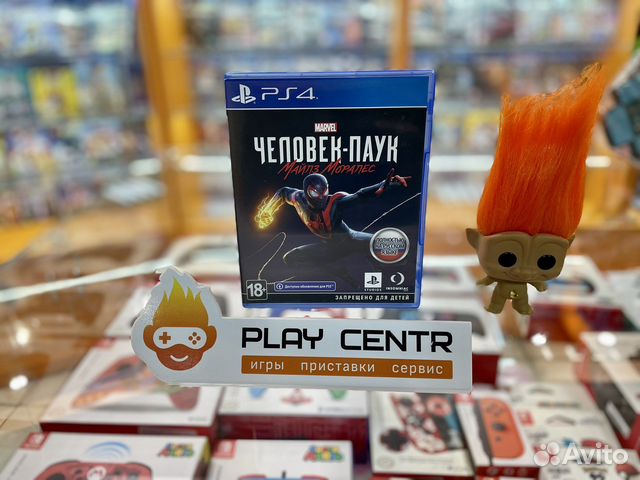 PS4 Человек паук Майлз Моралес б/у