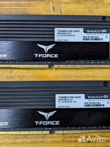 Teamgroup-UD4-4133 (2х8 Gb) купить в Москве | Электроника | Авито