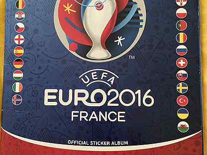 Альбом panini Uefa Euro 2016 France