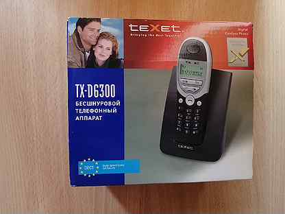 Бесшнуровой телефон TX-D6300