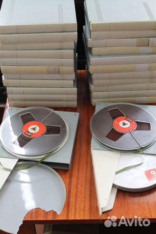 Бобины для катушечного магнитофона