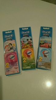 Насадки для детских электрических щеток Oral-b