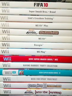 Nintendo Wii - Wii U диски лицензионные игры