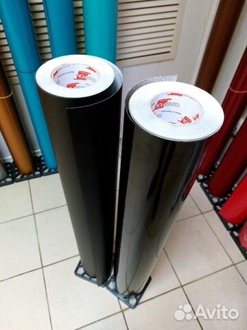 Чёрная пленка oracal 641