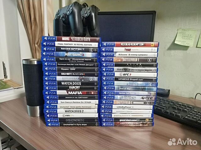 Игры на Sony playstation 4 диски PS4