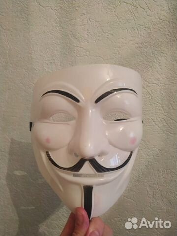 Маска Гая Фокса Анонимус