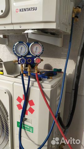 Ремонт кондиционеров. Заправка фреоном и Чистка