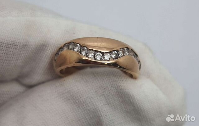 Золотое кольцо 585пробы